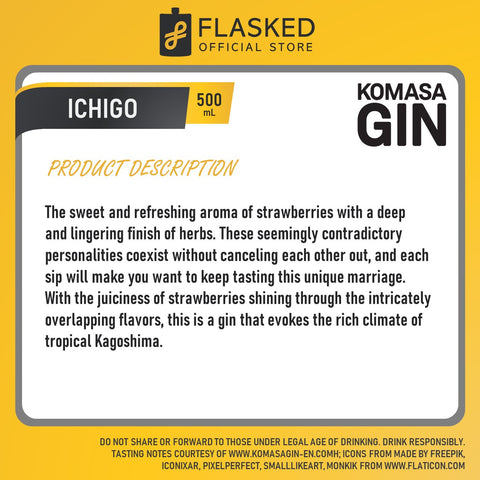 Komasa Ichigo Gin 500mL