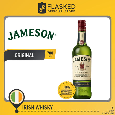 Jameson Irish Whiskey 700mL with FREE 2 Jameson Stout 50ml
