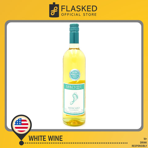 Barefoot Moscato White Wine 750mL