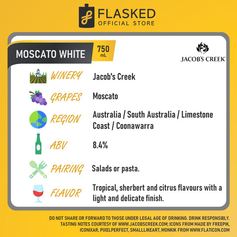 Jacob's Creek Moscato White 750mL