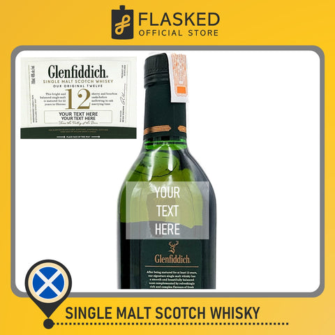 Glenfiddich 12 Year Old Whisky 700mL
